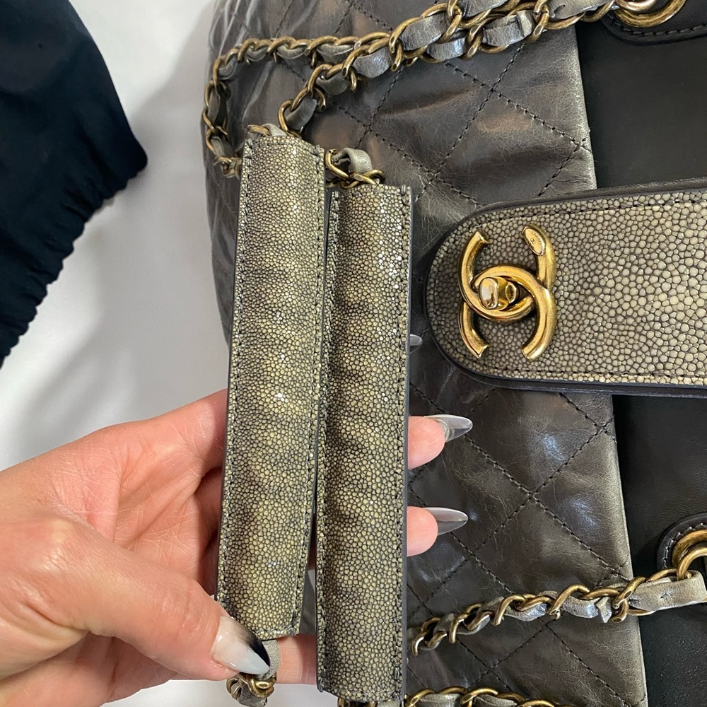 Authentic Chanel vintage classic tote limit Edition bag